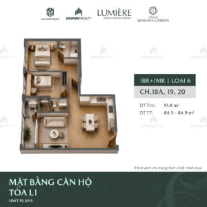 Trang chủ 123 Thiet ke 3D can ho 2 phong ngu Vinhomes Cao Xa La 7