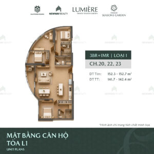 Trang chủ 134 Thiet ke 3D can ho 4 phong ngu Vinhomes Cao Xa La 2