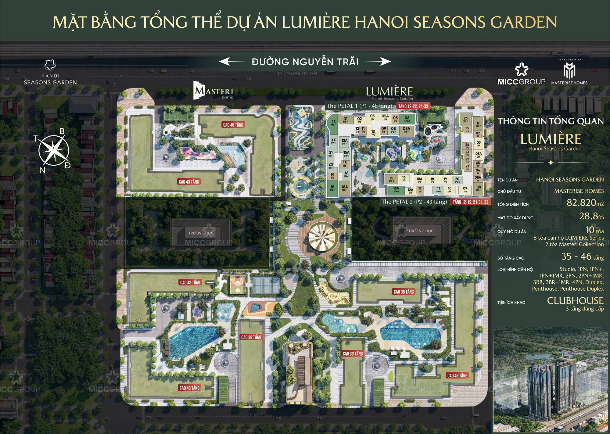 Trang chủ 102 Tổng mặt bằng Vinhomes Cao Xà Lá